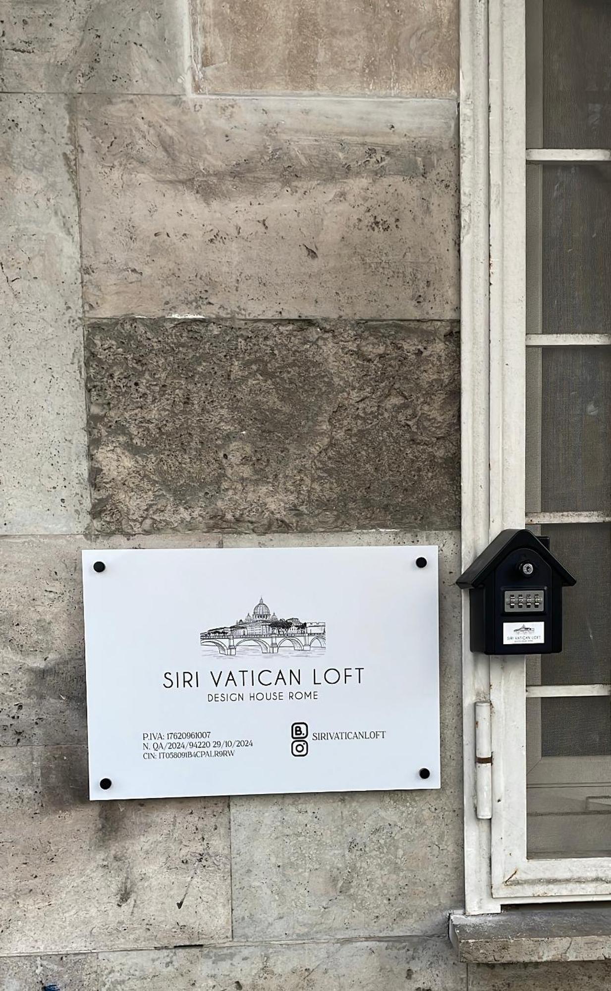 Siri Vatican Loft - Design House 로마 외부 사진